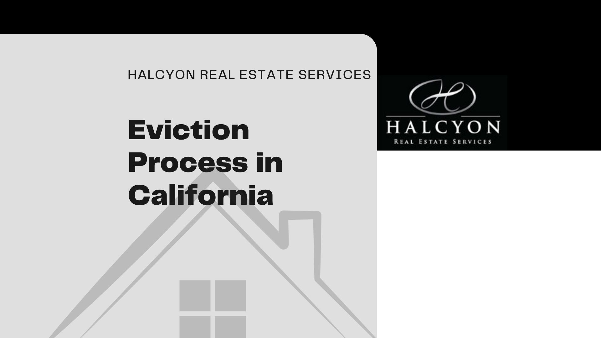 Eviction Process (The Ultimate California Guide) Halycon Real Estate